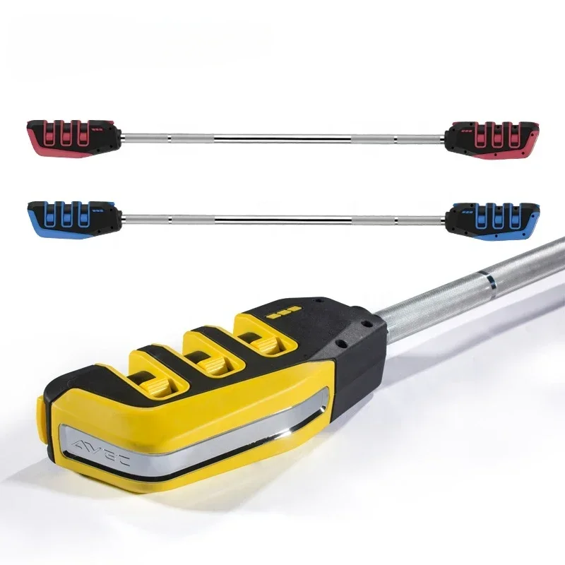 

Custom Sale Weight Plates 20kg Body Fixed Grip Weightlifting Adjustable Barbell Set Bar