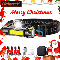 Ultra-bright LED COB Headlamp Portable Rechargeable Working Light Head Lamp Outdoor Waterproof Fishing Camping Hiking Headlight