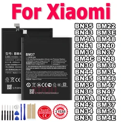 Battery For Xiaomi Redmi Hongmi Note Mi Max 2 A2 3 3S 4 4A 4C 4X Mix 5 5A 5X 5S 6 6X 7 8 9 Lite Plus Pro In Stock