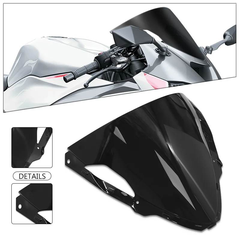 

New Sales For ZX-636 zx636 ZX 636 2024 Motorcycle Front Windshield Windscreen Visor Sport Wind Deflector Protector Visor Screen