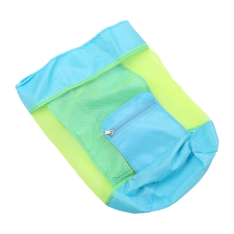 Mochila impermeable, bolso hombro para juego agua con correa con cordón, bolsa malla para almacenamiento para niños, y