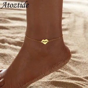 12 최고의 판매 이름 Anklet -№8