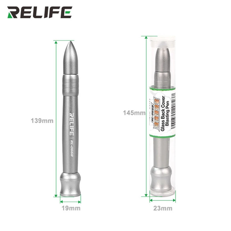 RELIFE RL-066B 후면 카메라 유리 파손 펜, 아이폰 8-15 프로 맥스 분해 후면 유리 제거 휴대폰 수리 도구