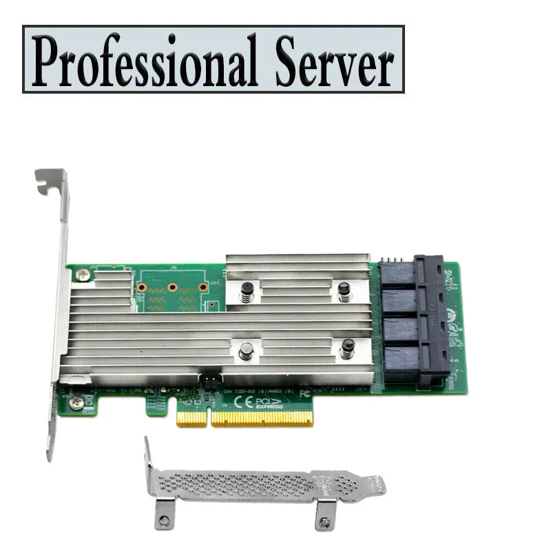 Imagem -02 - Lsi-cartão de Controlador Lógico 052570300 930516i 16 Portas Sas 12 Gbps Pci-e 3.0 Pcs Cabo Sff8643 Sata