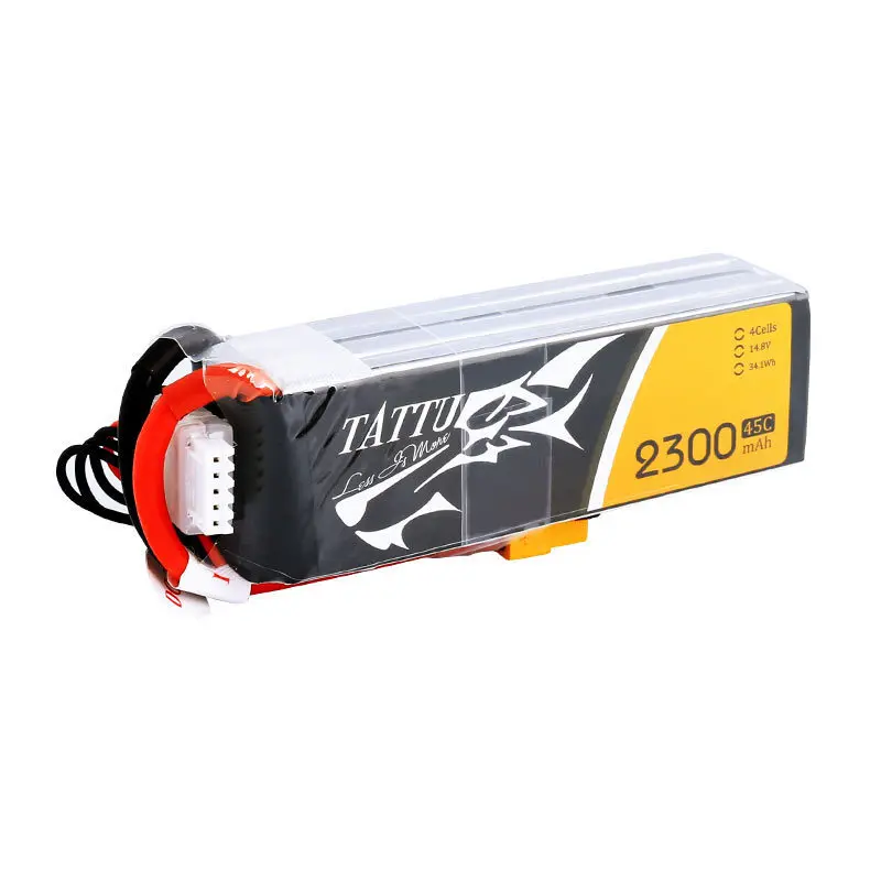 Nowy TATTU 14.8V bateria Lipo 1300mAh 75C dla helikopter RC Quadcopter FPV wyścigowy części do dronów 3S akumulator