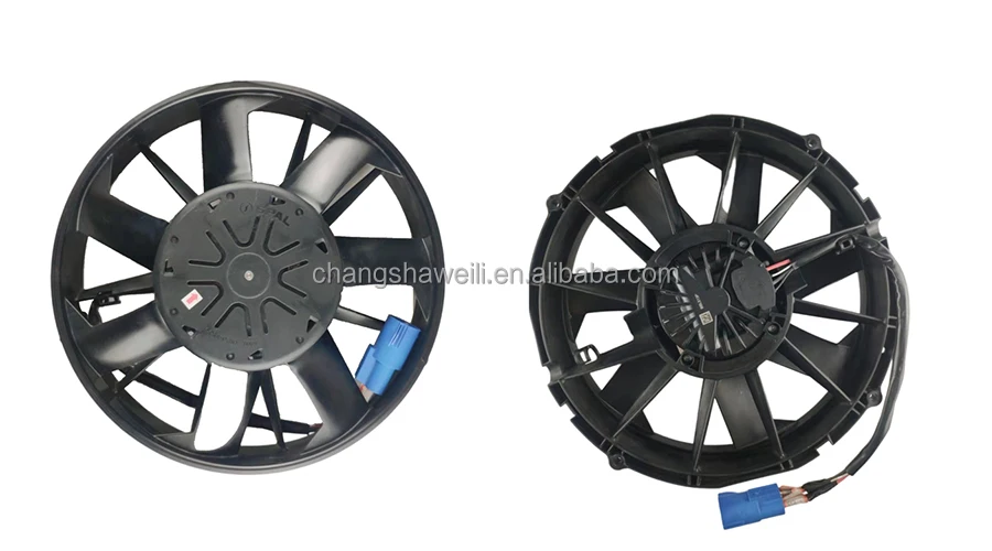 2026 Made In China The Brushless 12 Inch 24V 500W WLNF506A Air Conditioner Parts Bus Electric Truck Cooling Condenser Fan Motor