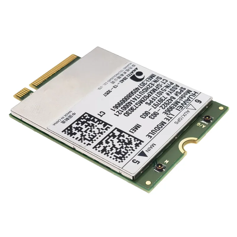 Tarjeta adaptadora de módulo WDXUN ME906E M.2 NGFF LTE/HSPA + FDD 4G WWAN, desbloqueado para lt4112, ME906E, 704031-001 / 740011-005