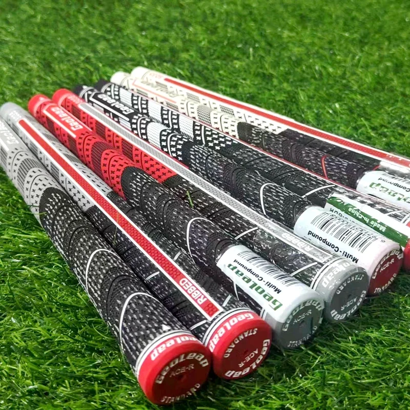 Golf Club Grips, Standard, Medium Size, Semi-Cotton Yarn, Spine Line, Anti-skid Golf Irons, Woods univers Grips, High Quality