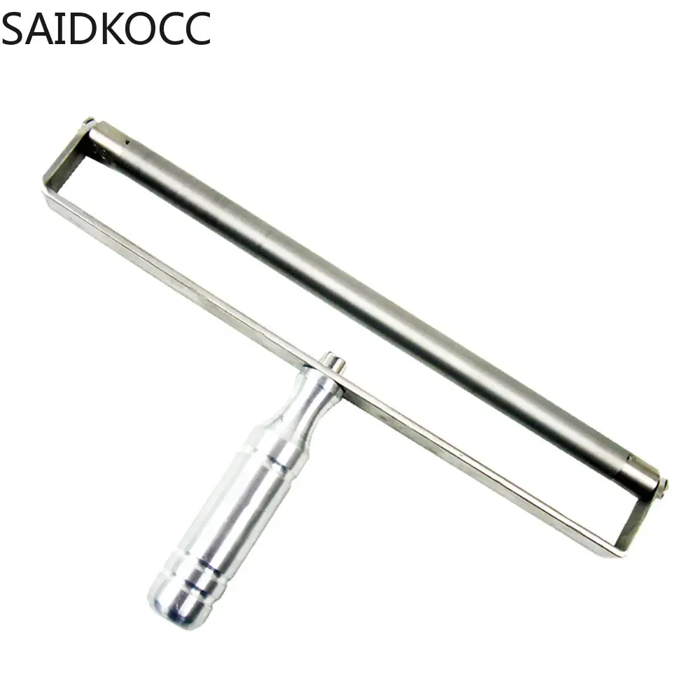 SAIDKOCC 240MM Wet Film Applicator Wire Bar Coater Printing Ink Paint Scraper Coating Rod Color Display Bar With Handle