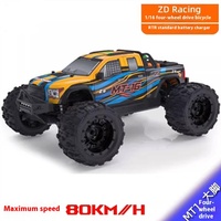 ZD Racing 1/16 Mt16 Rc Car Off Road 4x4 80km/H Brushless Power Rc Hobby Car Electric Truck Readt To Run