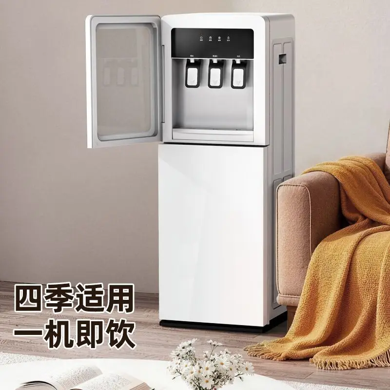 Water dispenser for household use, vertical bucket water, fast heating, downward mounted floor standing water dispenser