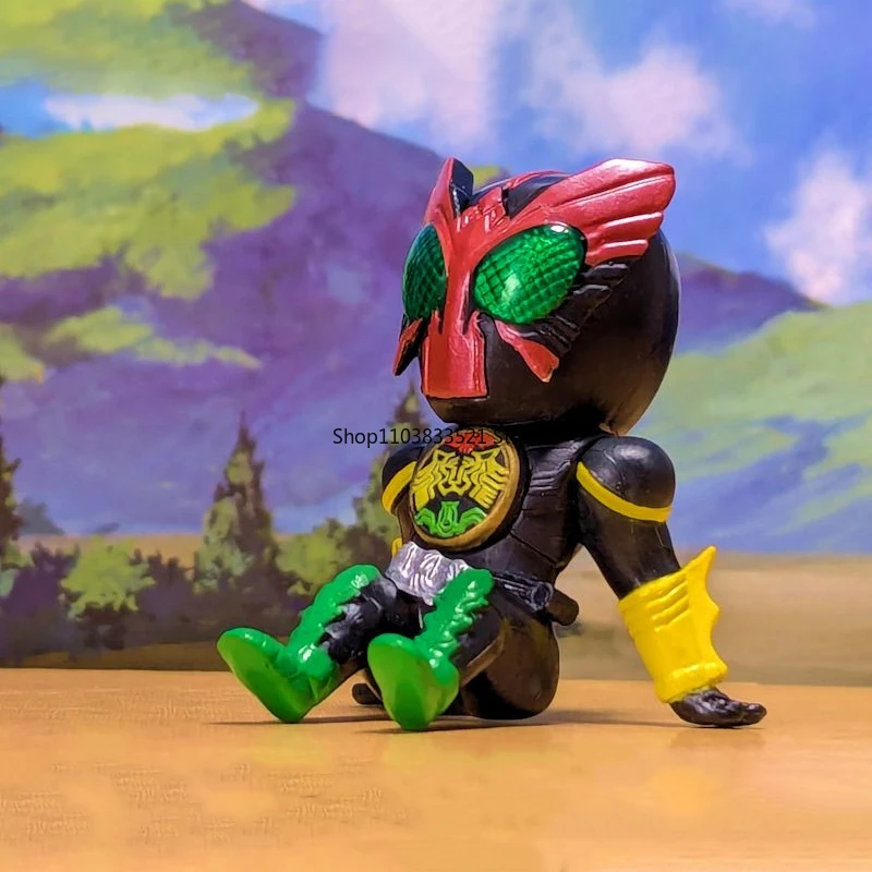 ألعاب بانداي أنيمي كامين رايدر غاشابون المجلد 1 ملثمين رايدر OOO 555 Den-O سلسلة انتظار شخصيات الأكشن نموذج كبسولة الحلي