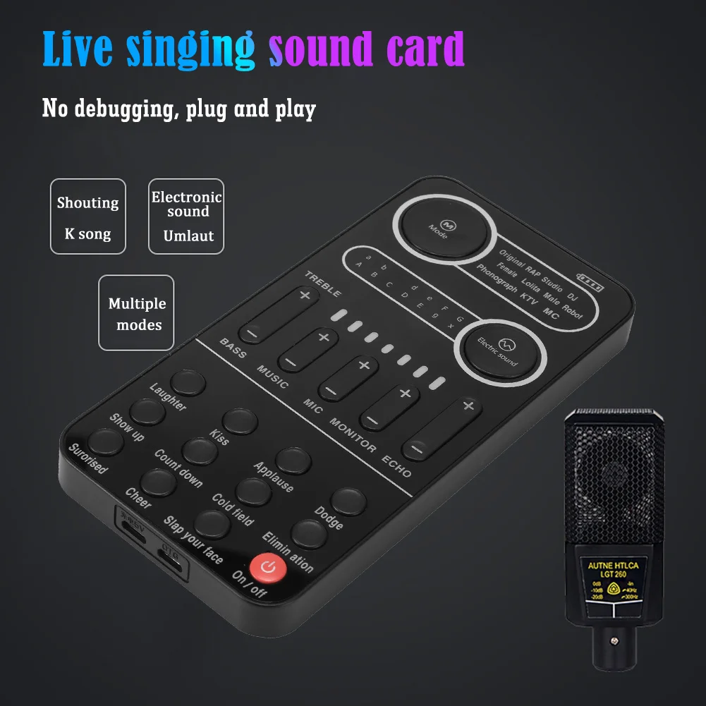 Review and Guide to the Universal Voice Changer Mini Sound Card for Live Streaming and Voice Modulation