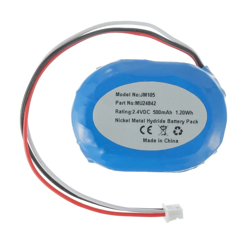 

Аккумулятор MU24842 POWER HIGH QUALITY для билирубинометра JM-105 Draeger, 2.4В, 0.6Ач, Ni-Mh, MU24842 JM105-O B11934