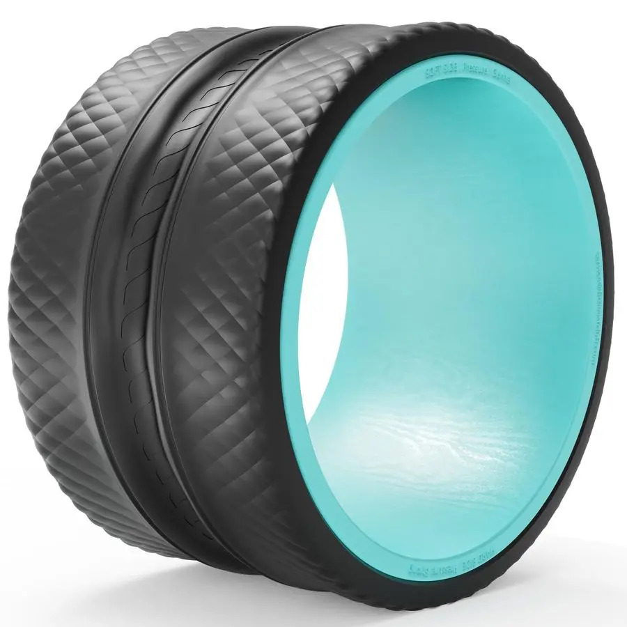 

Массажный ролик для глубокого массажа тканей, йога-колесо и тренажер для растяжки спины для снятия боли, 12 элементов