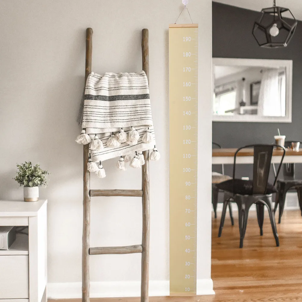 

1 set Kids Height Measurement Ruler Growth Chart For Children Room Decor Height Chart For Wall Bedroom Playroom Kindergarten