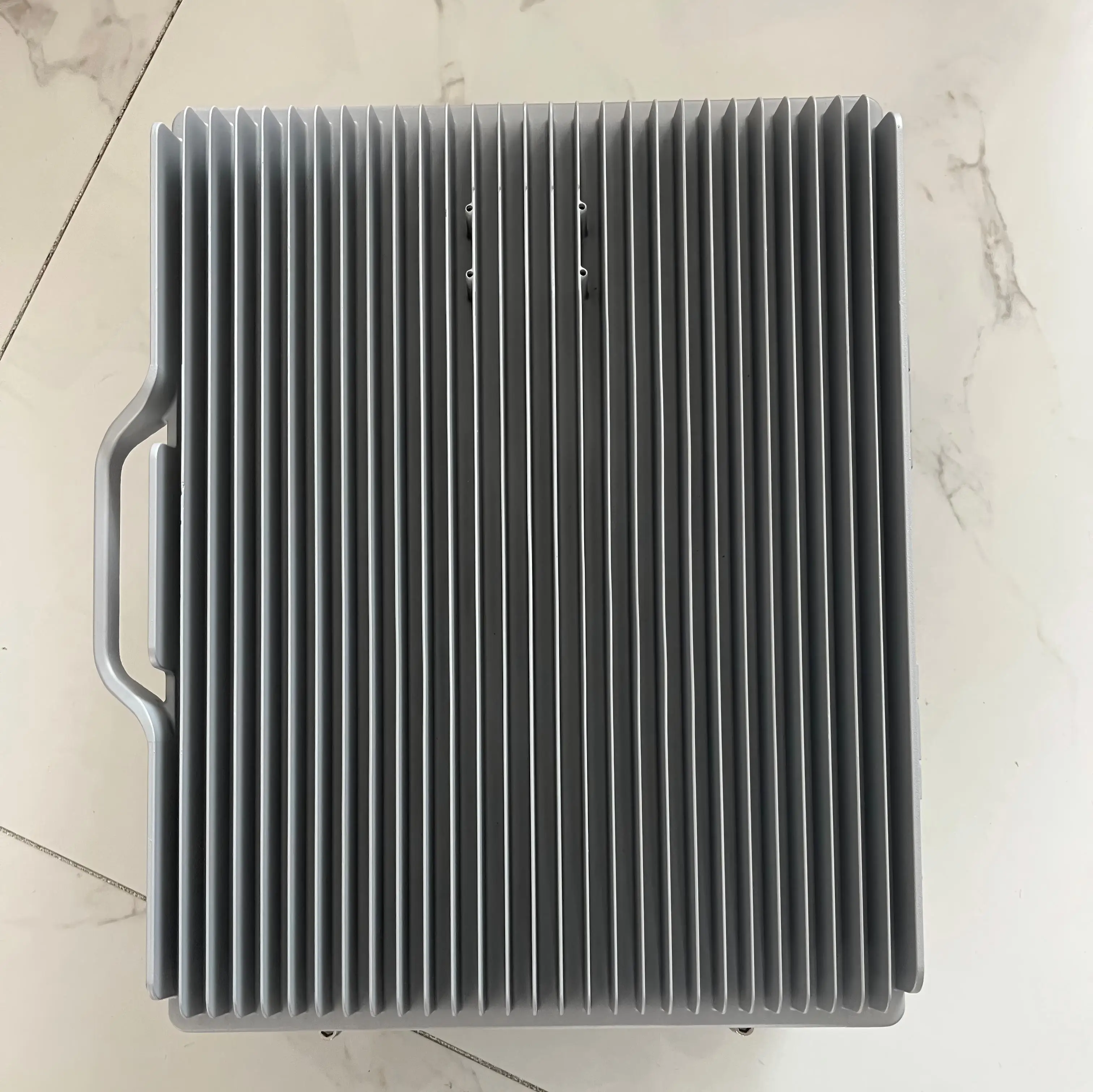 

YC5G-280W IP67 Ribbed Aluminum Telecom Enclosure Electric Cabinet Antenna CATV Aluminum Case for Outdoor Use