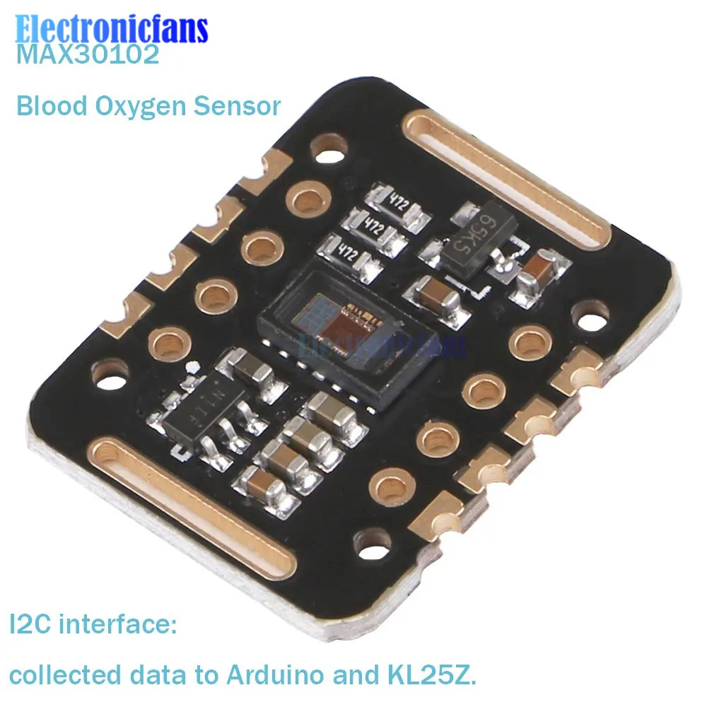 Módulo de Sensor de frecuencia cardíaca MAX30102, detección Puls, Sensor de oxígeno en sangre, módulo de prueba de concentración para arduino STM32