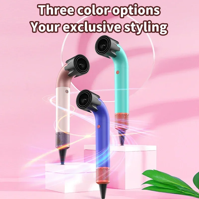 

Leafless hair dryer - Professional negative ion styling hair dryer portable household salon travel electric hairdryerbarbertools