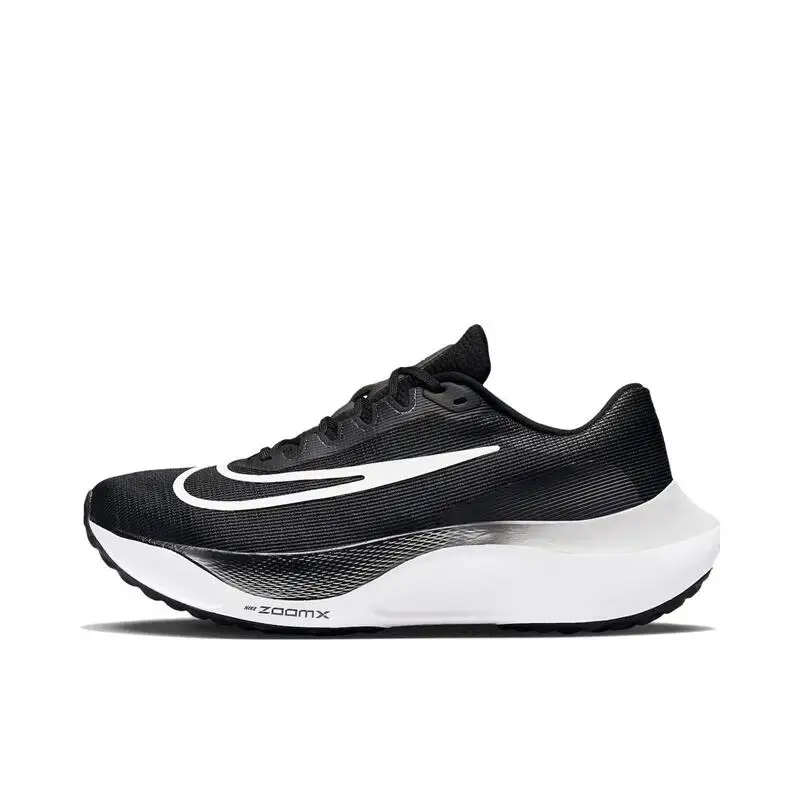 Nike ZOOM FLY 5 Men Comfortable and Versatile Low-top Carbon Plate Marathon Lightweight Durable Running Shoes