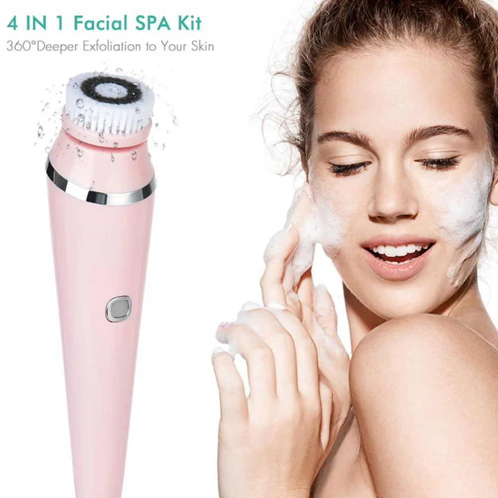 New Electric Facial Cleanser, Beauty Instrument, Source Manufacturer, Multi-functional Waterproof Facial Cleanser