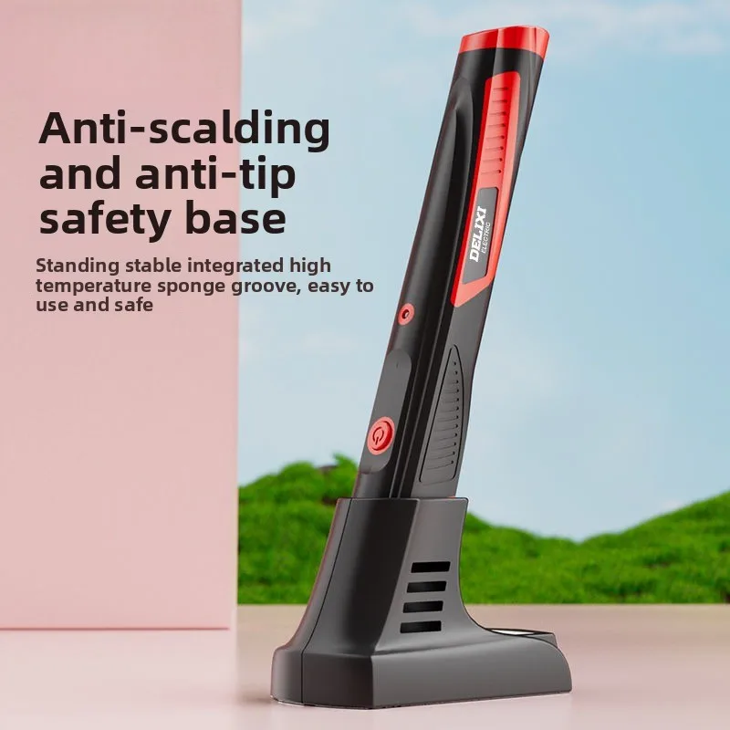 

Wireless Electric Soldering Iron Charging Set Portable Maintenance, Lithium Battery Welding Solder, Electric Welding