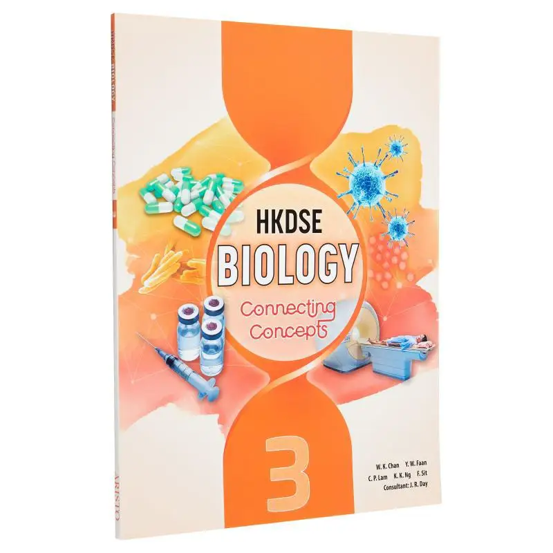 

HKDSE Книга соединительных концепций биологии 3 2019 Ed WK Chan YW Faan CP Lam KK Ng F Sit Yaji Publishing Co LTD 9789888540532 Книга