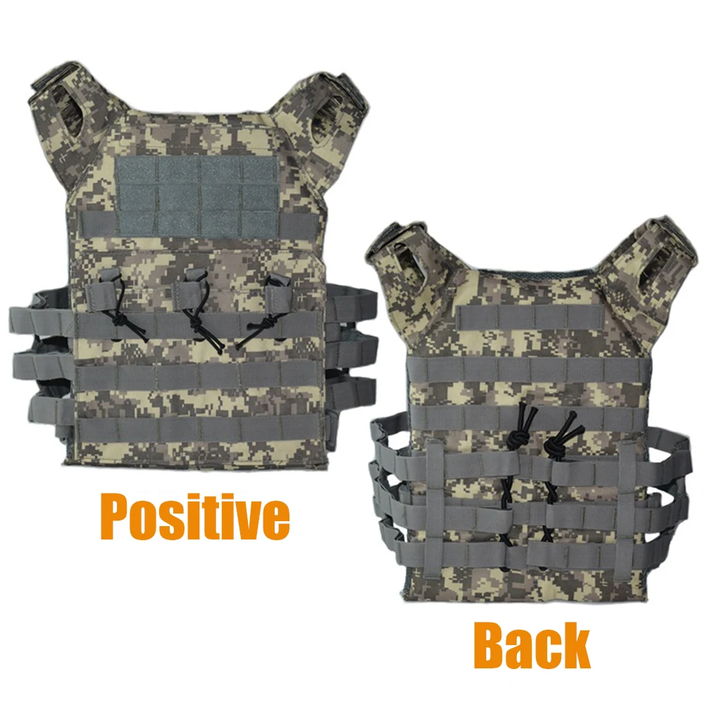 Imagem -05 - Colete Tático Leve Jpc Armadura Corporal ao ar Livre Impermeável Plate Carrier Hunting Vest Equipamento de Segurança da Selva Jogo cs