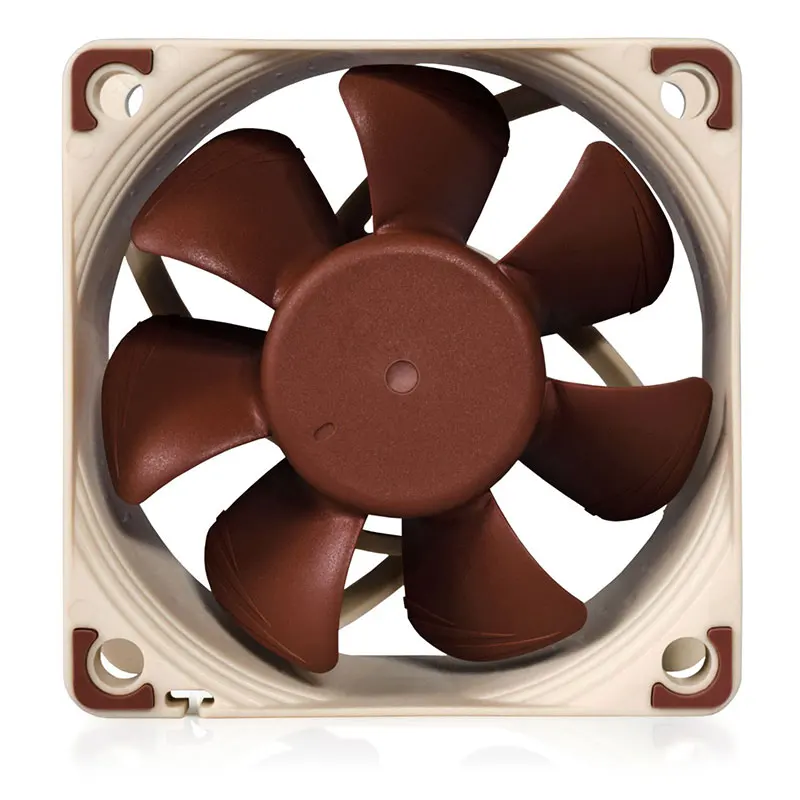 Noctua NF-A6X25 60x60x25mm 12V/5V 3pin/4pin PWM Intelligent Temperature Control SSO Magnetically Stable Bearing 6CM Fan