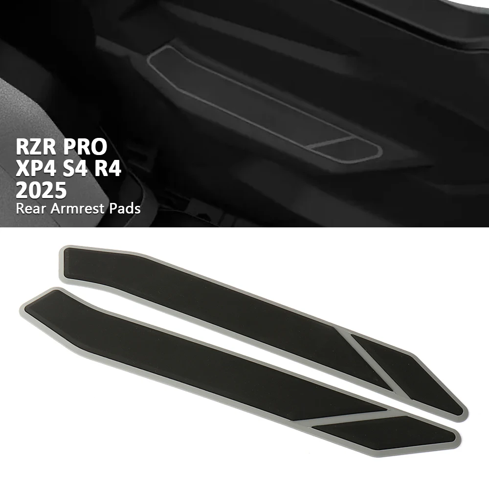 

New UTV Accessories Left Right Rear Doors Armrest Pads Kit For Polaris RZR PRO XP4 Ultimate S4 Sport R4 Premium 2025