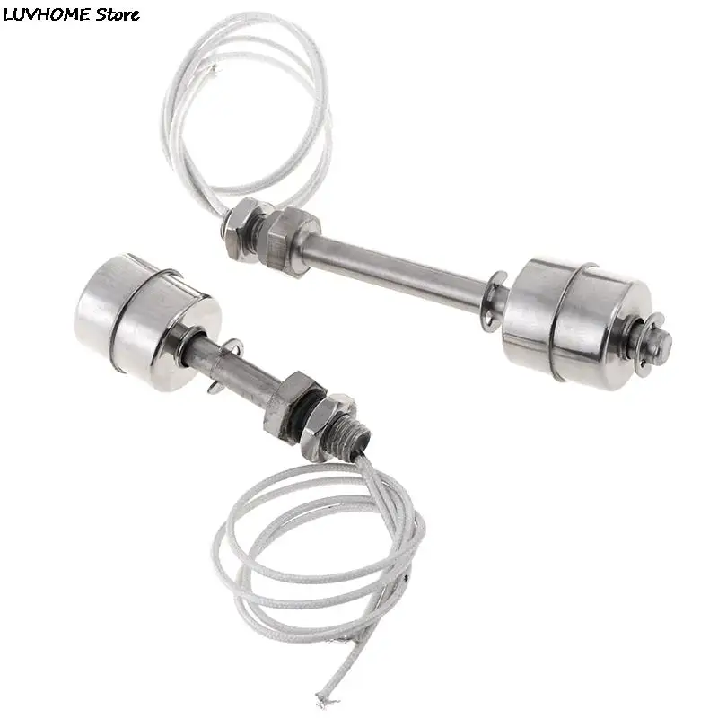 Mini Stainless Steel Float Switch Tank Liquid Water Level Sensor Double Ball Float Switch Tank Pool Flow Sensors