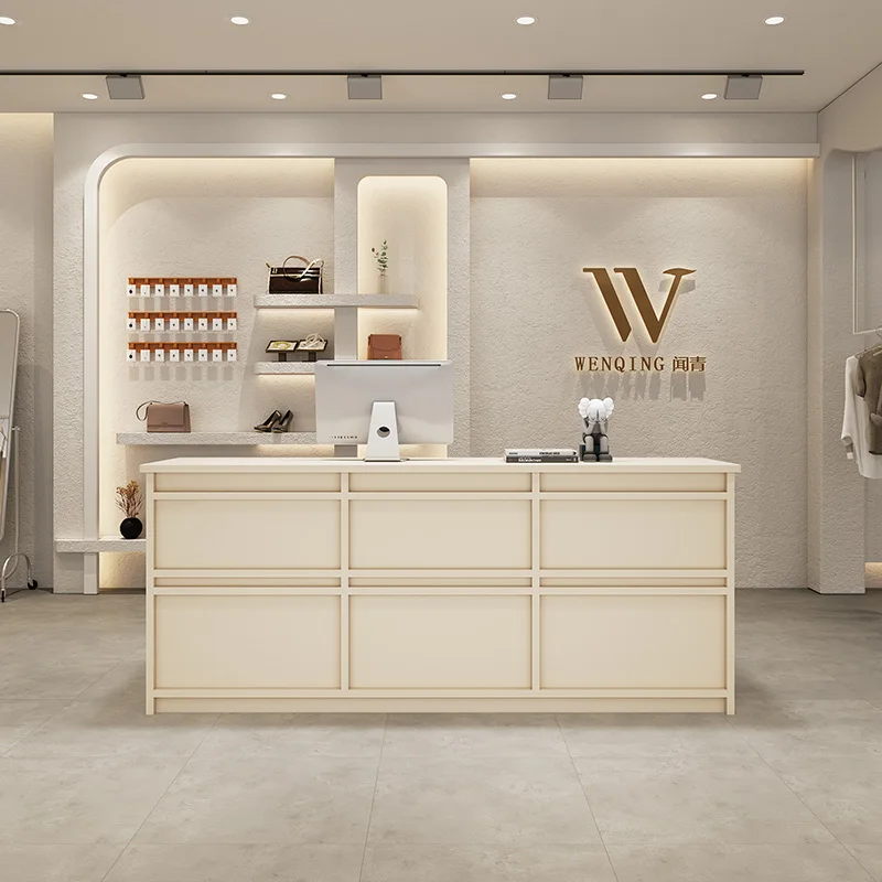 Counter Reception Desk Vanity Wooden Office Modern Service Desk Restaurant Lectern Coffee Scrivania Ufficio Lavoro Furniture