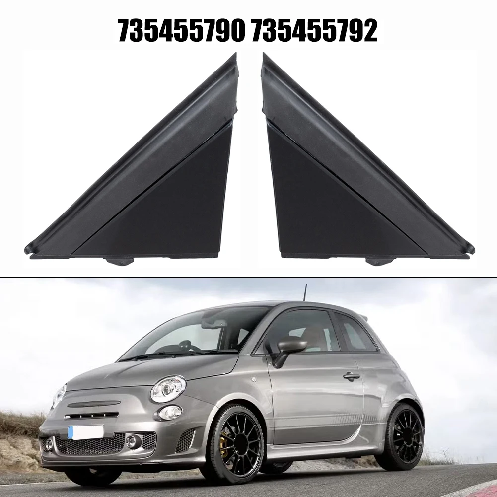 Automobile Panel Exterior Mirror Panel ABS Material Easy Installation Non-Deformable OEM Replacement For Fiat 500