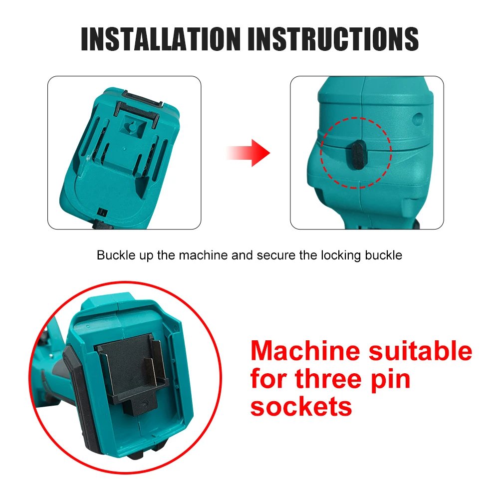 O pólo telescópico Kamolee de comprimento de 2,5 m é adequado para aparar aéreos, tesouras elétricas, motosserra de 6 polegadas e 8 polegadas, comprimento ajustável