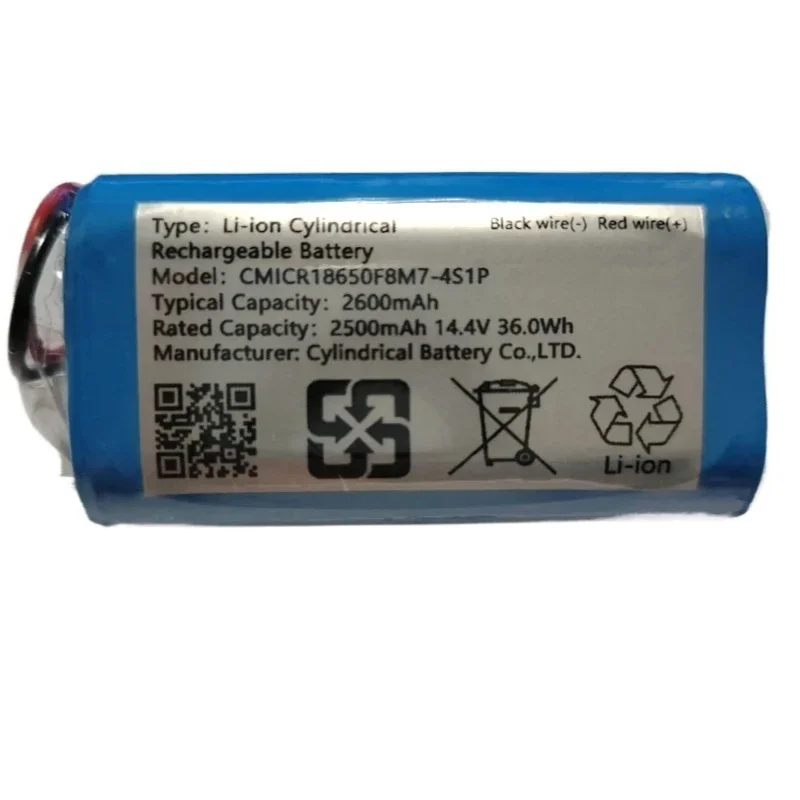 Новый аккумулятор 14,4 В 2500 мАч для IMartine CMICR18650F8M7-4S1P Tesvor SUN-INTE-172 273 Amarey A800 A900 Coredy R500 + R300 R650 R3500