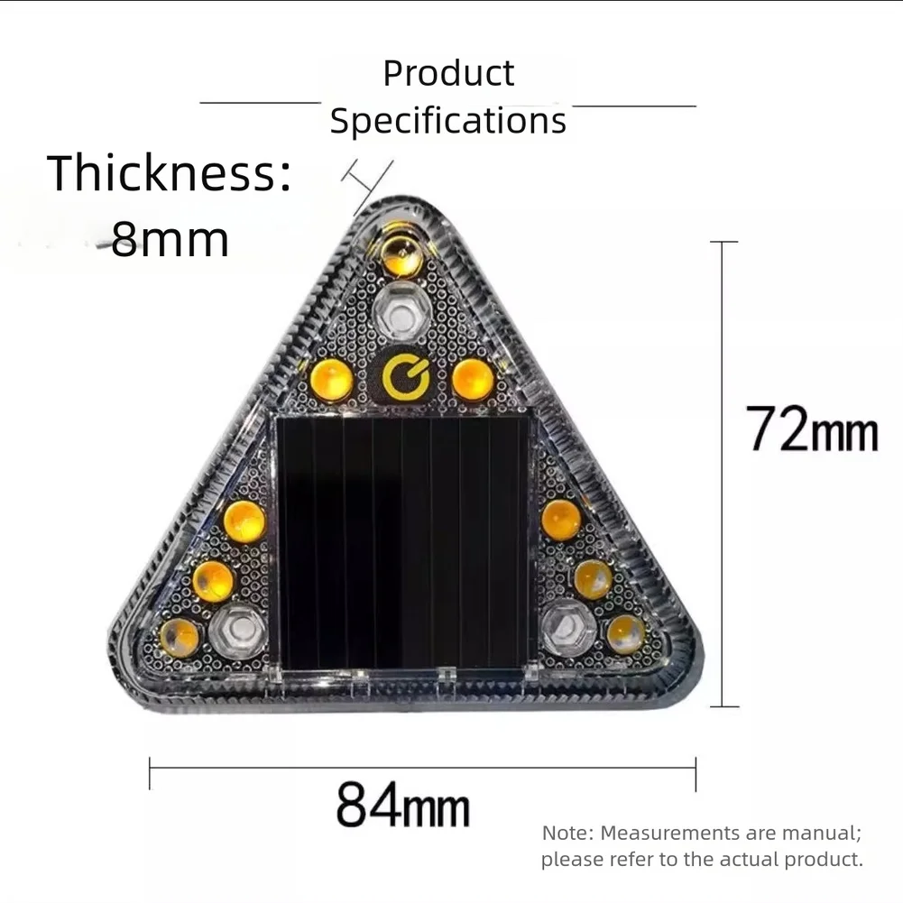 

Светодиодный солнечный мигающий свет грузовика, хвостовой мигающий свет, треугольный свет, горячая распродажа 2025, бренд. Новое и высокое качество