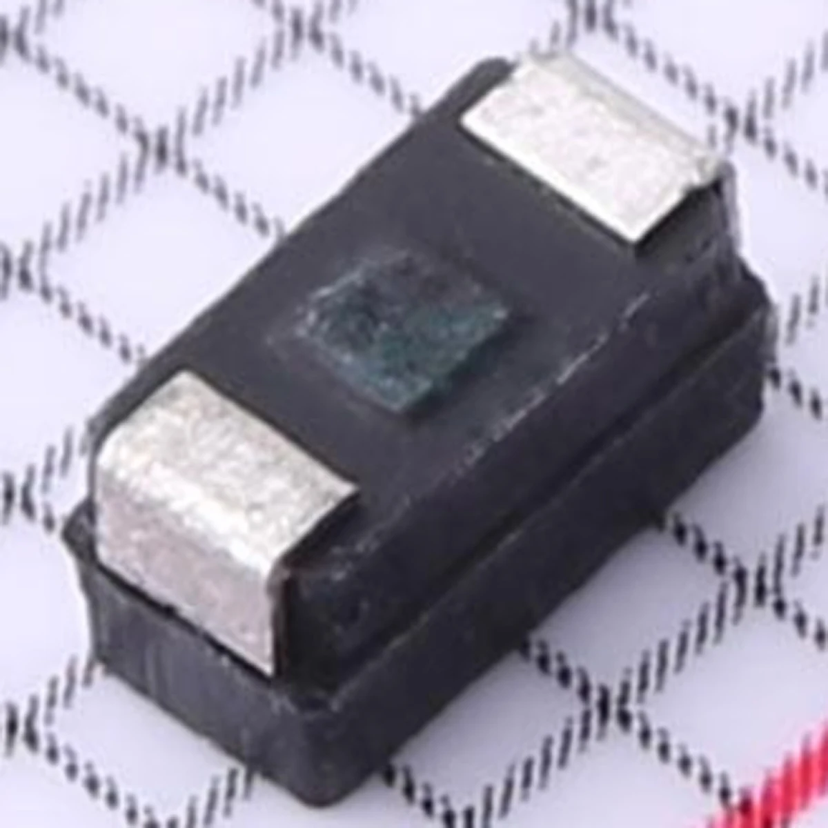 마킹 T104L, 탄탈럼 캐패시터, 50V ± 10%, 100nF, 19Ω, 1206 (3216 미터), 293D104X9050A2TE3, 10 개