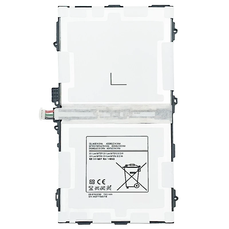 EB-BT800FBE 3.8V 7900mAH بطارية الجهاز اللوحي لسامسونج تبويب S10.5 2014/T800/807/801/805