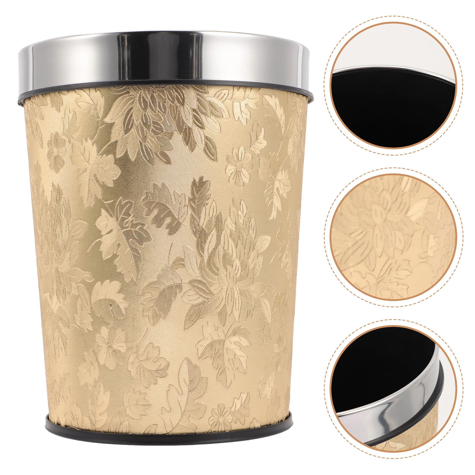 

Decorate Can Office Vintage Plastic Household Waste Garbage