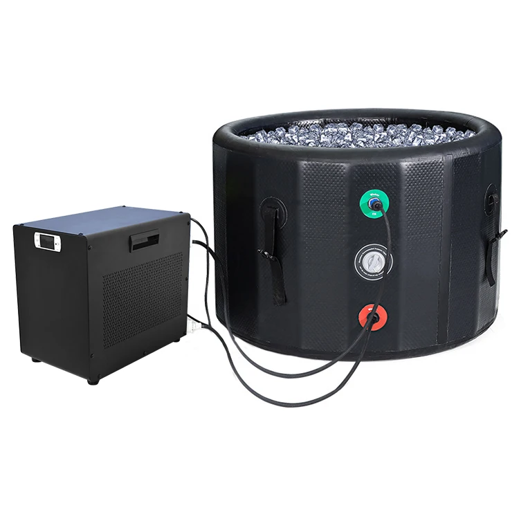 water cooling machine 1/2hp  1hp 2hp with chiller portable cold plunge water chiller for ice bath chiller