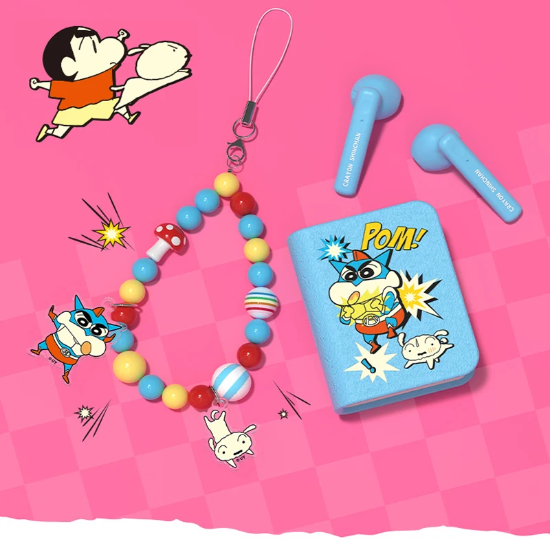 

Cartoon Crayon Shin-chan Wireless Bluetooth Headset in-Ear Noise Reduction Sports Earphone Ultra Long Life Bluetooth Headphone