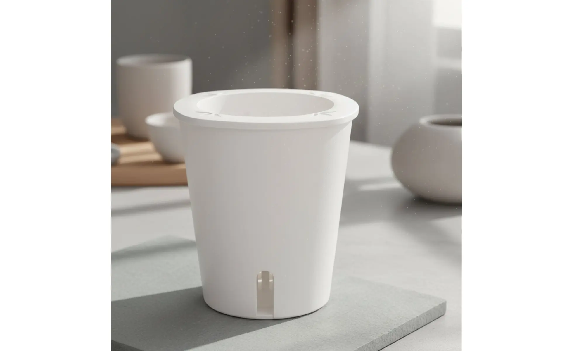 Self Watering Planter Large Size Self Watering Pot Water Reservoir Planter Hydroponic Garden Container Lightweight for Outdoor