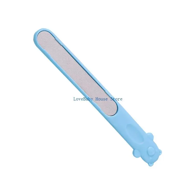 مبرد أظافر الأطفال من BX0D غير قابل للخدش، وأسطح صنفرة ناعمة وحواف مستديرة للعناية بالرضع