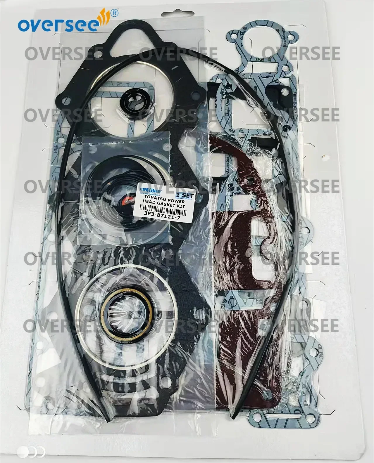 

3F3-87121-0 Комплект прокладок головки электропитания для подвесного мотора Tohatsu 2T 60HP 70HP M60C M70C Запчасти для лодок 3F3-87121-1