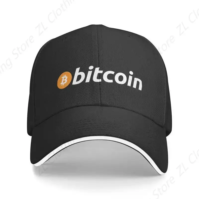 Y2K Personalized Bitcoin The Original Baseball Cap Sun Protection Women Men'S Adjustable BTC Crypto Coins Dad Hat Autumn