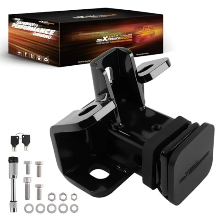 

Фаркоп класса 3 с фаркопным крюком 2 дюйма для Land Rover LR4 2010-2016, Range Rover Sport 2006-2013, черный, 5000 фунтов грузоподъемности (GTW)