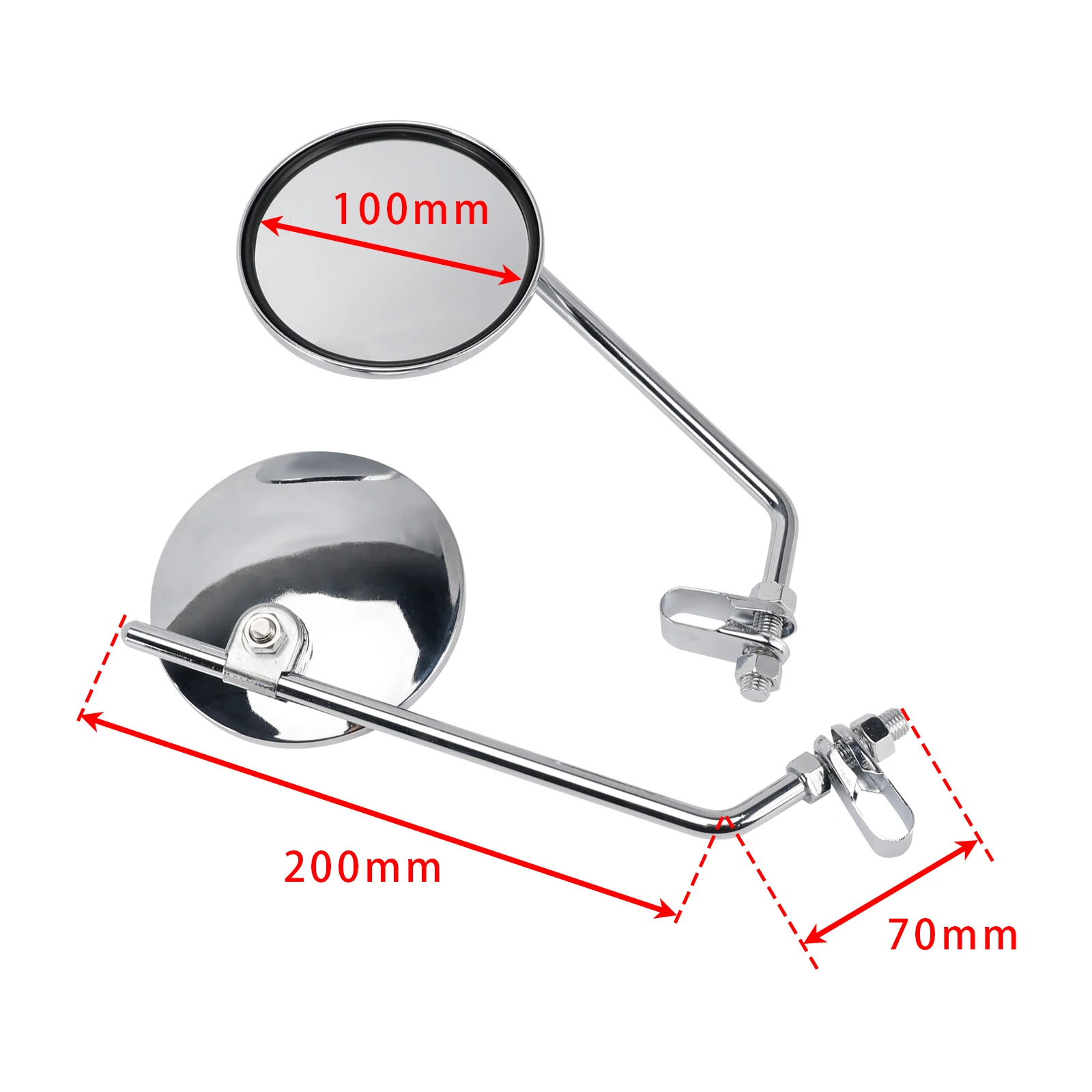 Pair Universal Motorcycle 4