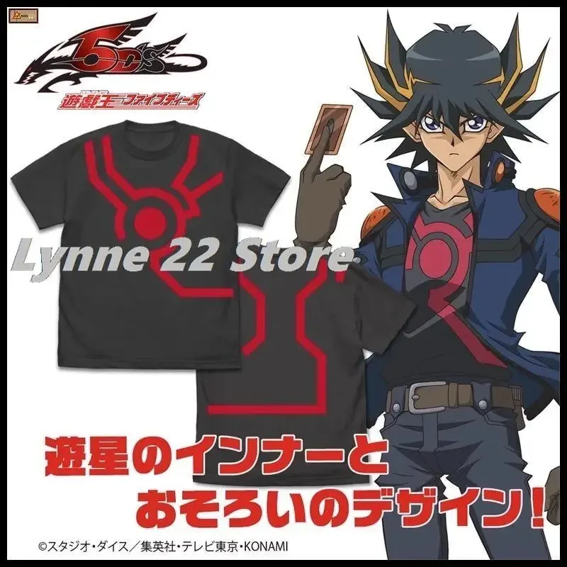 

Yu-gi-oh! Fudo Yusei-Camiseta de Manga Curta de Kimono Japonês, Impressão 3D, Gola Redonda, Streetwear Anime Popular, Moda Verão