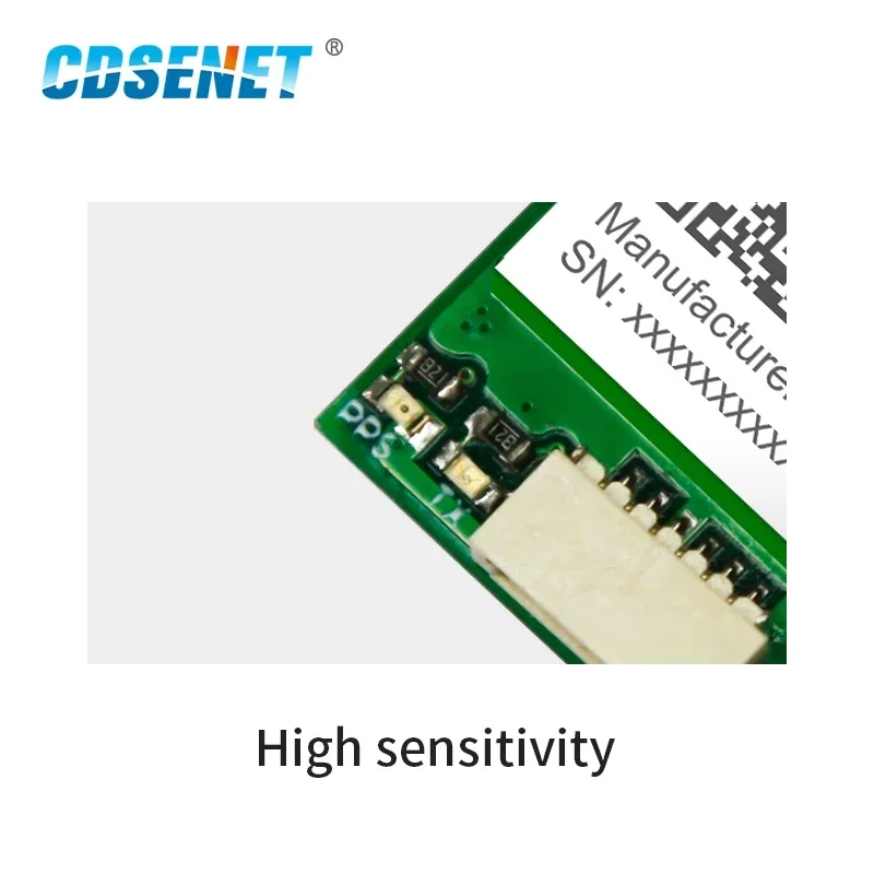 E108-GN02D NMEA0183V4.1 10Khz 2.8V GPS Tracking GLONASS GALILEO QZSS SBAS 6pin DIP CDSENET Satellite Positioning Module