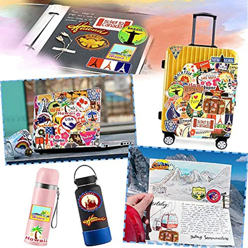 300pcs 중복 없음 믹스 애니메이션 스티커 DIY 자동차 스케이트 보드 노트북 전화 수하물 컵 방수 데칼 스티커 어린이 장난감